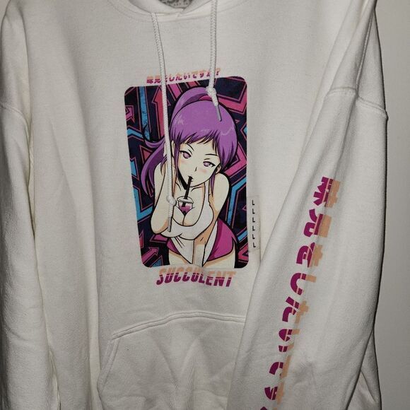 NWT Japanese Anime Girl Hoodie - Picture 2 of 3